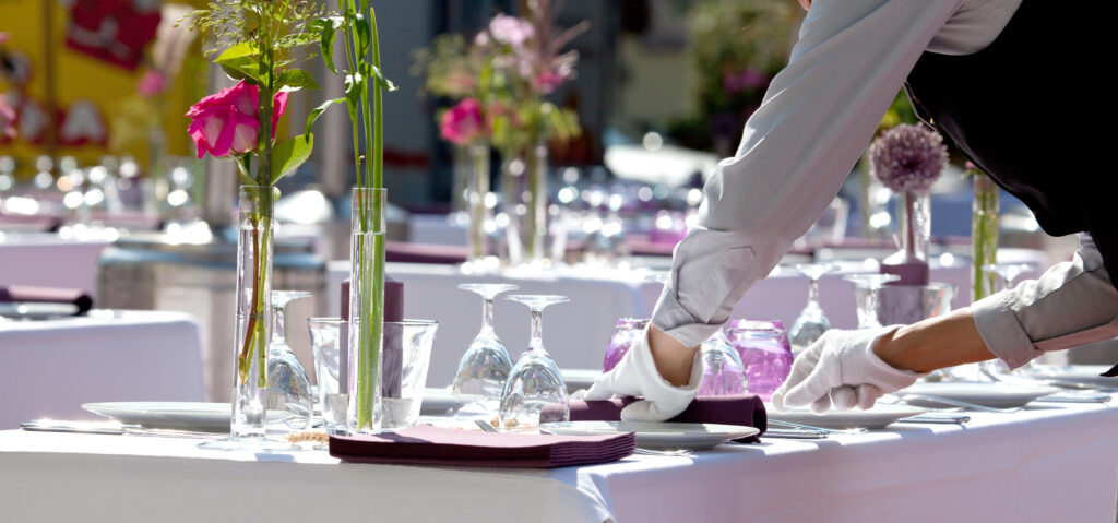 Service am Tisch
